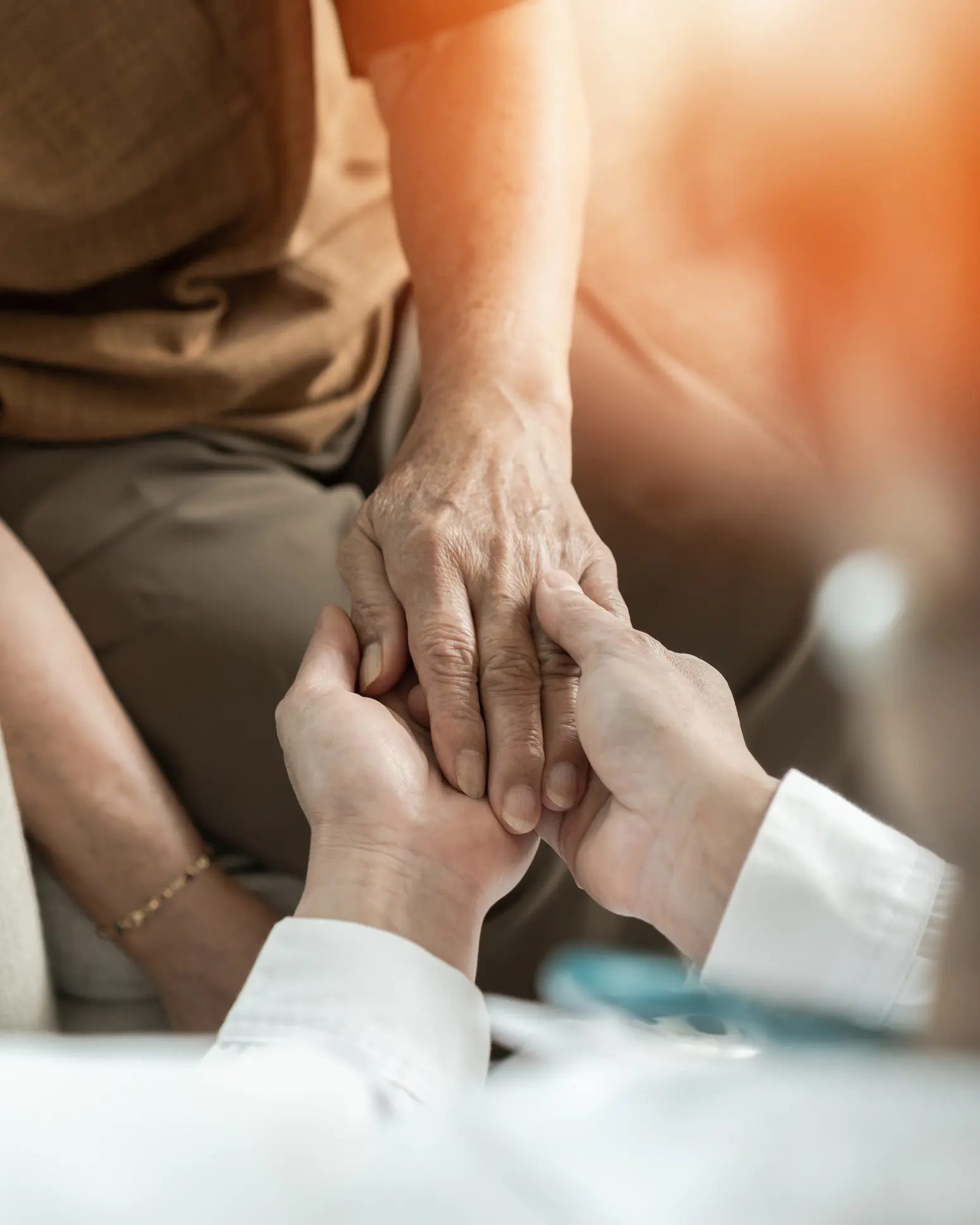 Compassionate support through touch